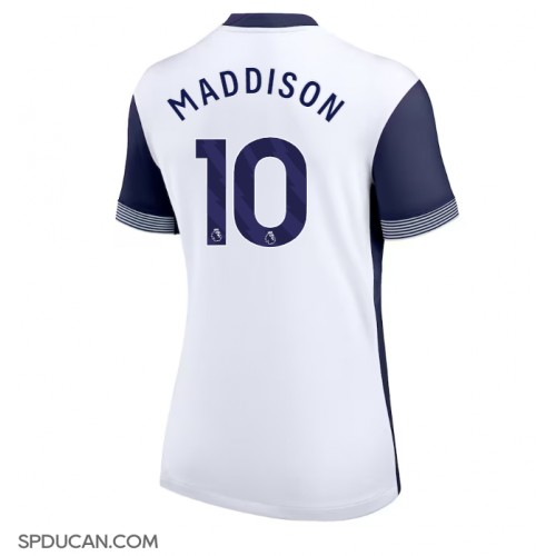 Zenski Nogometni Dres Tottenham Hotspur James Maddison #10 Domaci 2024-25 Kratak Rukav